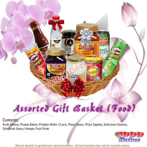 Assorted Gift Basket (Food Products)